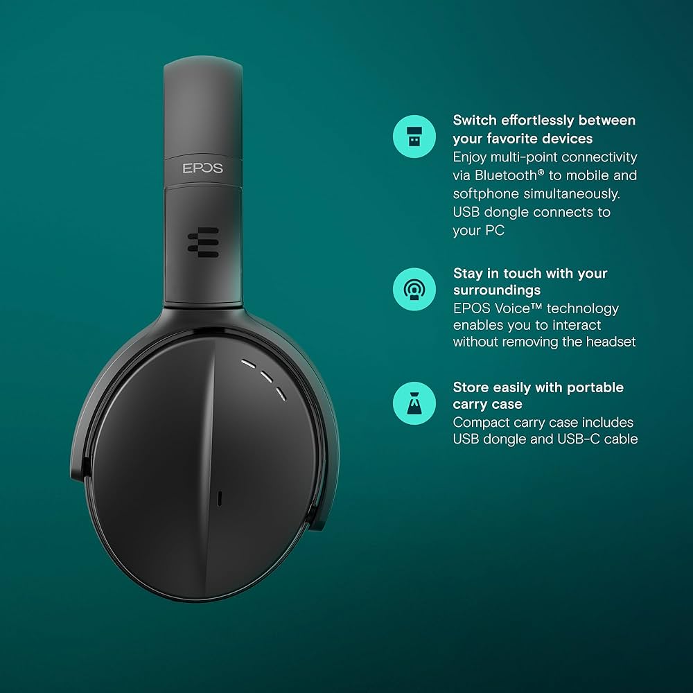 EPOS ADAPT560 Ⅱ ヘッドホン　パソコン　PC Amazon.com: EPOS | SENNHEISER Adapt 560 II Headset - USB